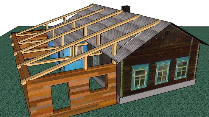 Проекты домов с баней под одной крышей