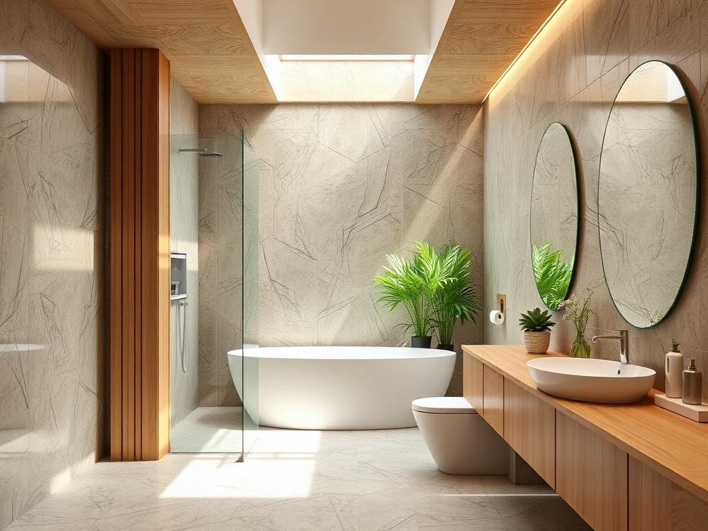     Diseño Bioclimático para Casas de Baño Sostenibles. Acabados, detalles constructivos y mantenimiento