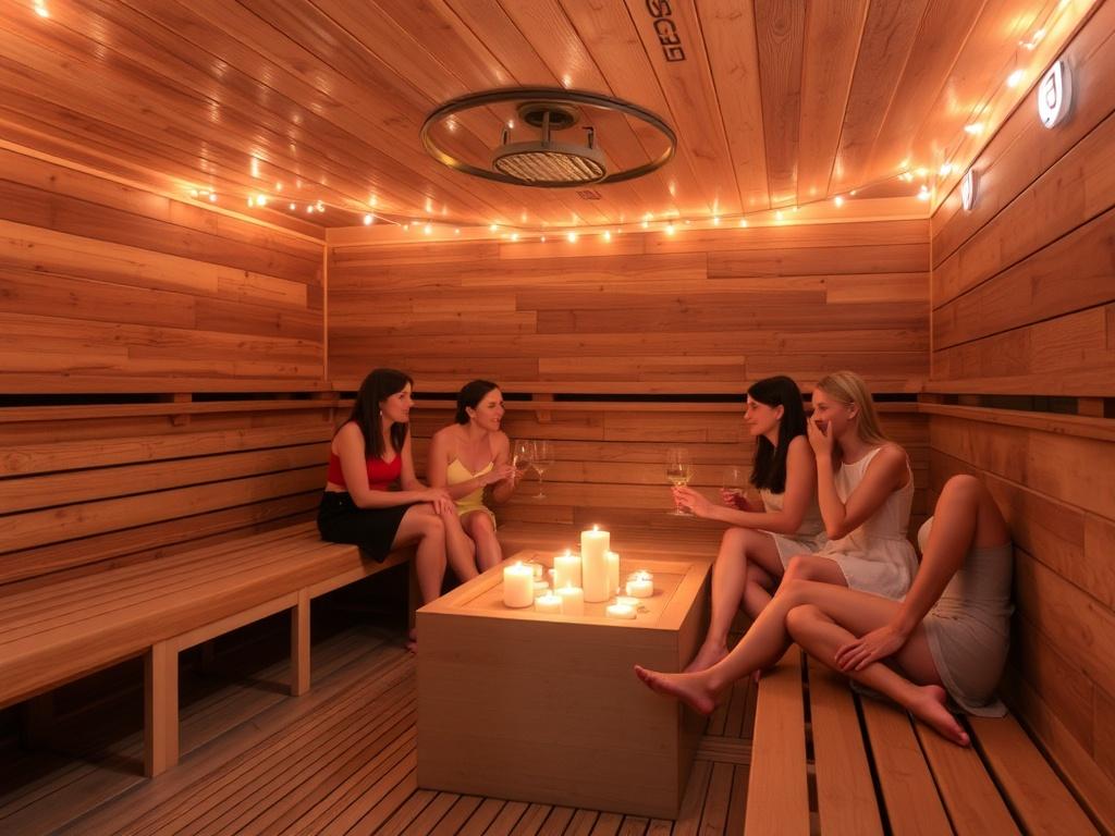    Private Saunaparty: Tipps für einen gelungenen Abend. Nachhaltigkeit und Energieverbrauch