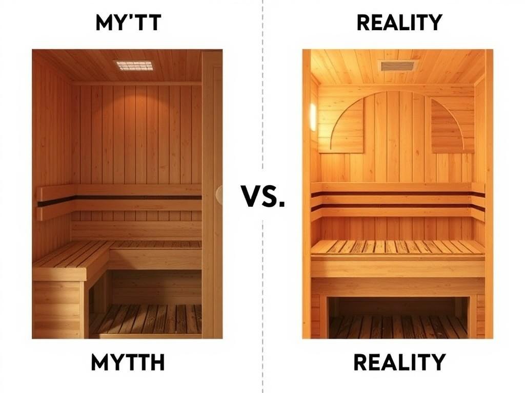     Die größten Sauna-Mythen im Check. Tabelle: Mythos vs. Realität — Schnellüberblick