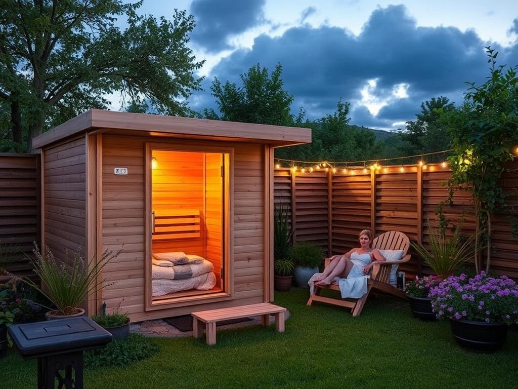     Outdoor-Sauna: Das Erlebnis unter freiem Himmel. Standortwahl: Wo die Sauna im Garten stehen sollte