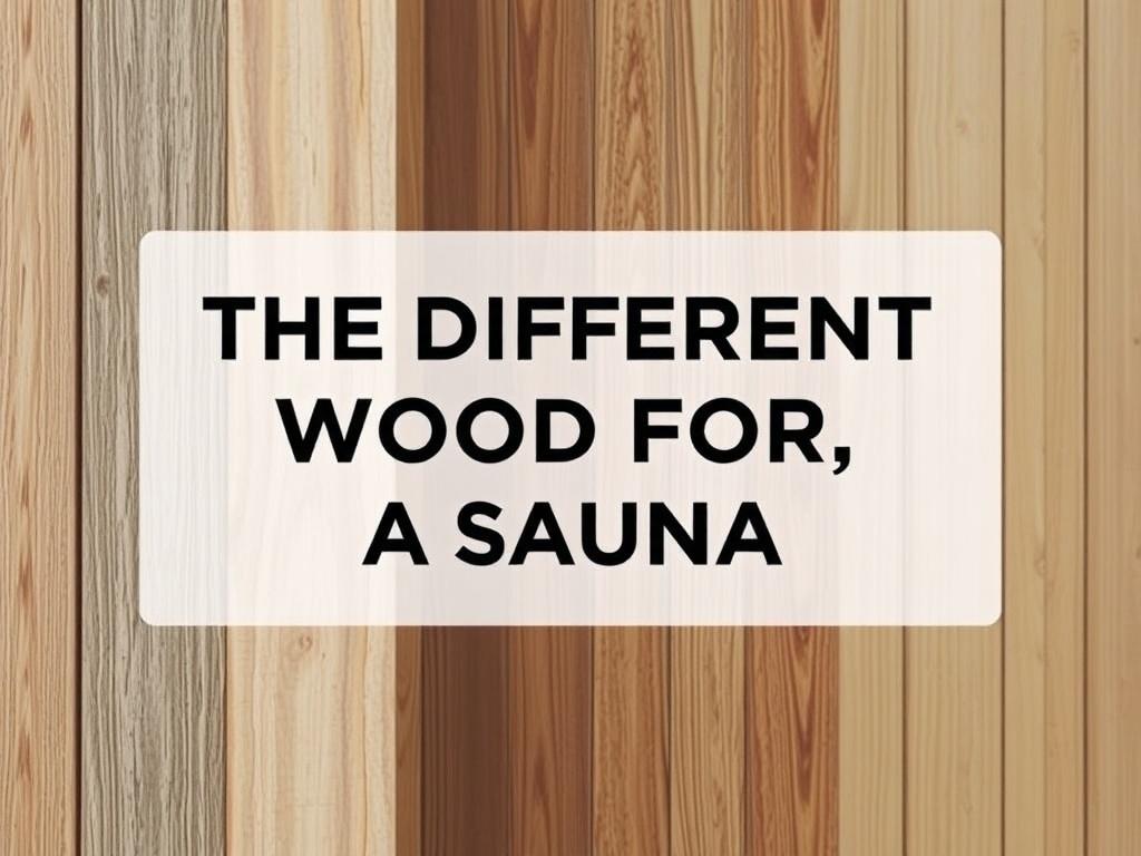     Les Différents Types de Bois pour un Sauna. Erreurs fréquentes à éviter