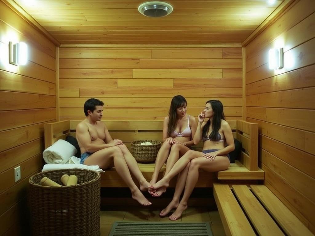     Private Saunaparty: Tipps für einen gelungenen Abend. Sicherheit und Gesundheit