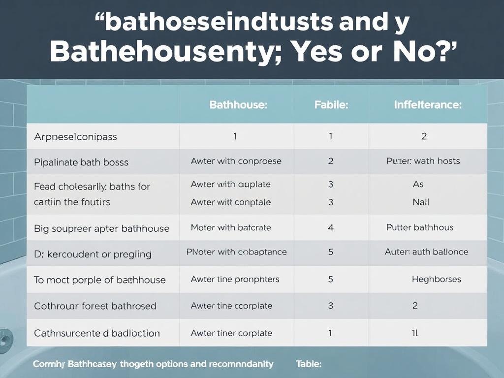 Bathhouse and Pregnancy: Yes or No?. Table: Common Bathhouse Options and Recommendations Bathhouse and Pregnancy: Yes or No?. Table: Common Bathhouse Options and Recommendations