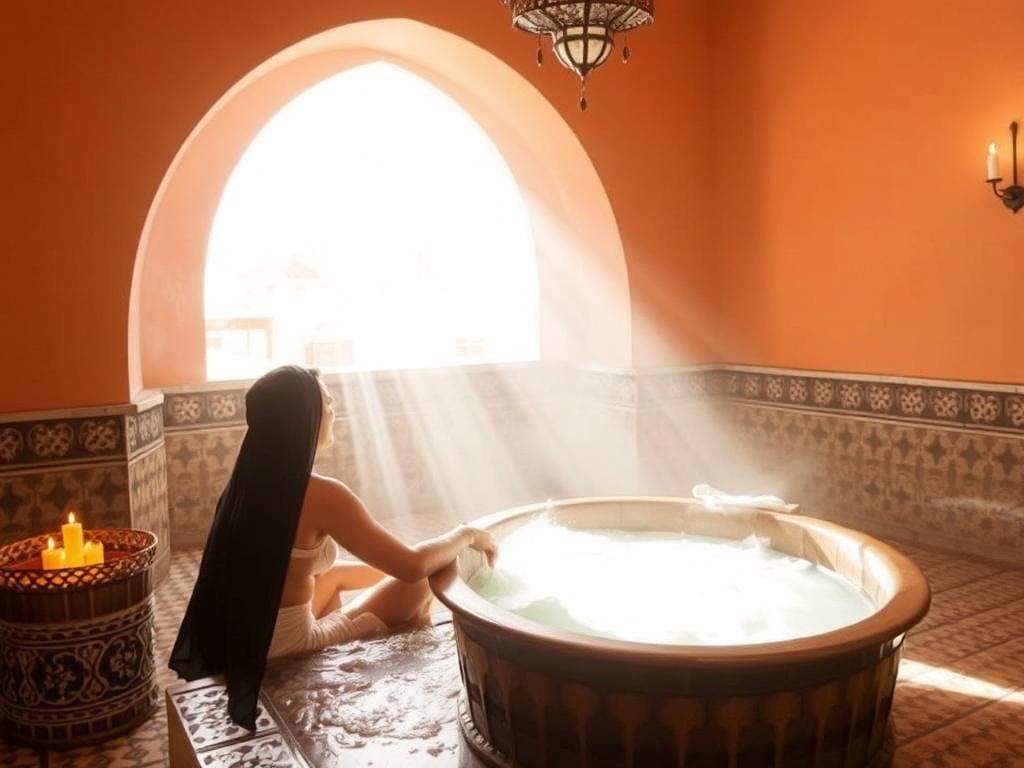 El Encanto de los Baños Tradicionales Marroquíes (Hammam). Beneficios para la piel y el bienestar El Encanto de los Baños Tradicionales Marroquíes (Hammam). Beneficios para la piel y el bienestar