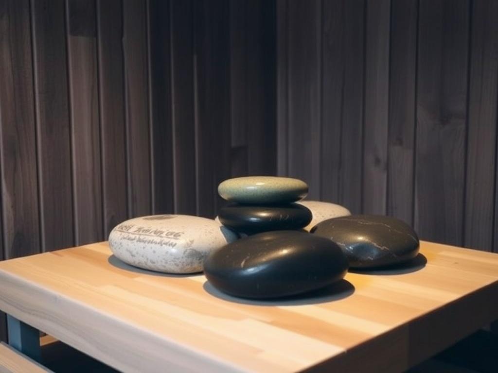     Les Pierres Chaudes : Cœur du Sauna. Pour finir : l’art de la pierre dans le sauna moderne