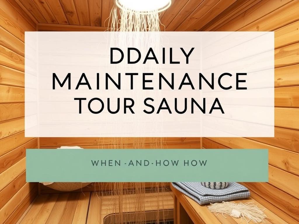 L'Entretien Quotidien de votre Sauna. Nettoyage en profondeur : quand et comment L'Entretien Quotidien de votre Sauna. Nettoyage en profondeur : quand et comment