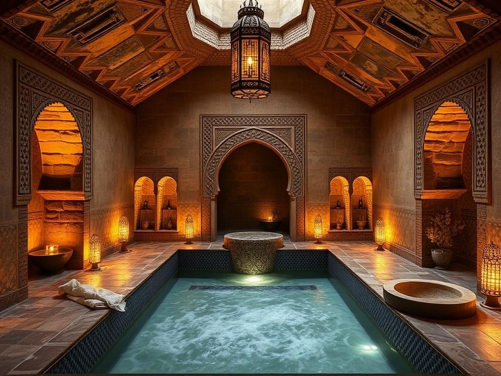     Le Hammam Marocain : Un Art de Vivre. Architecture et ambiance : quand la pierre raconte