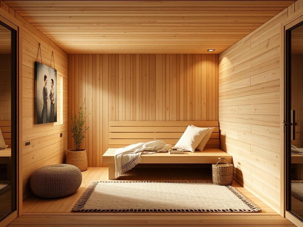     Aménager un Espace Détente autour de son Sauna. Confort thermique, ventilation et acoustique