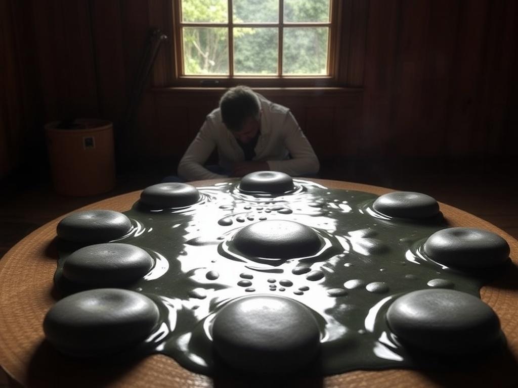     Les Pierres Chaudes : Cœur du Sauna. Expérimentations contrôlées : séance après séance, apprenez de la pierre