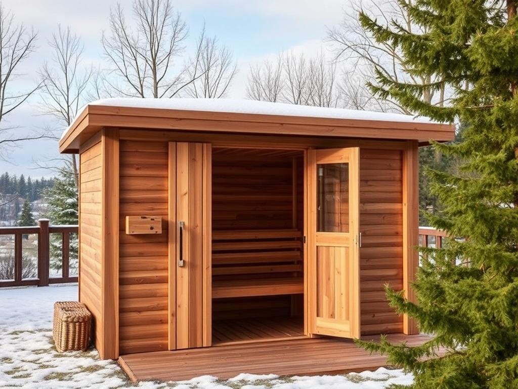     Outdoor-Sauna: Das Erlebnis unter freiem Himmel. Pflege, Wartung und Winterbetrieb