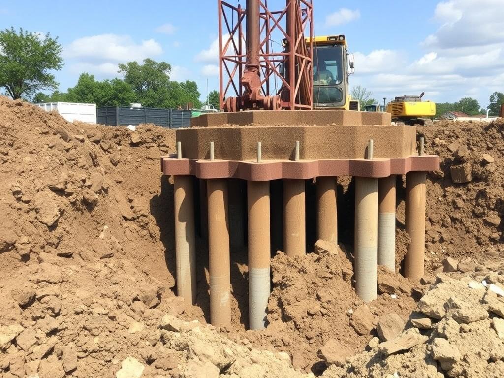 pile foundations pile foundationsфото